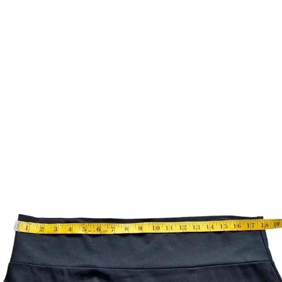 Melow Pencil Skirt Navy Blue Pull On Stretch Side Slit Women's size Extra Large - Picture 9 of 11